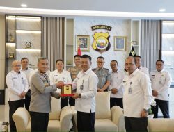 Kapolda Bengkulu Pererat Hubungan dengan Ditjen Pemasyarakatan dan Imigrasi
