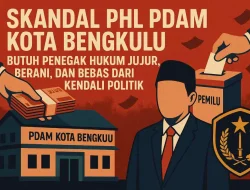 Menyibak Skandal Penerimaan PHL di PDAM Bengkulu: Korupsi Terstruktur atau Drama Tanpa Penyelesaian?
